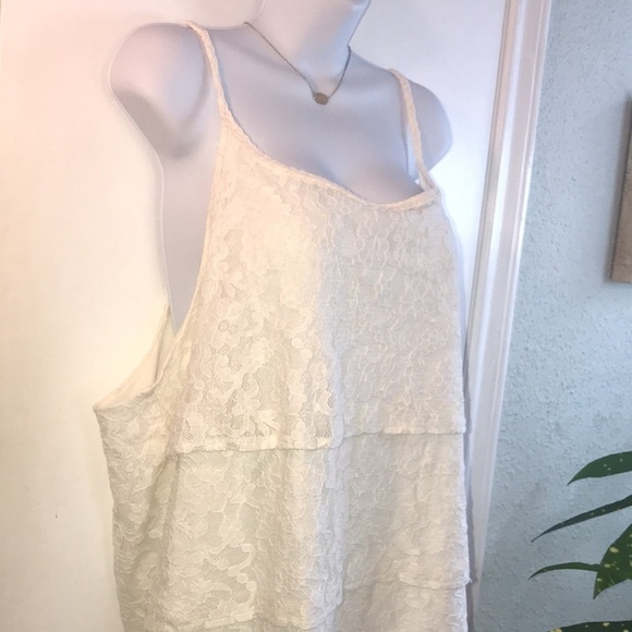 Cato Women’s Lace Tiered Camisole Size 26/28W - Picture 5 of 12
